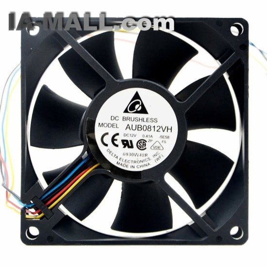 DELTA AUB0812VHB 80x80x15mm DC12V 0.30A Cooling Fan