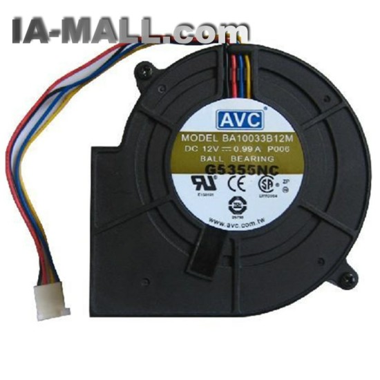 AVC BA10033B12M 12V 0.99A 9CM 4-wire PWM temperature centrifugal fan