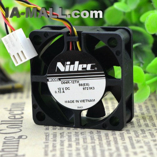 Nidec D04R-12TH DC12V 0.15A 4cm hydraulic cooling fan