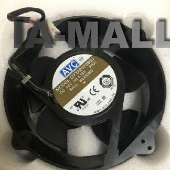 AVC DYTA2070B8S P005 DC48V 5.16A 200x200x70mm 4-wire Server Cooling Fan