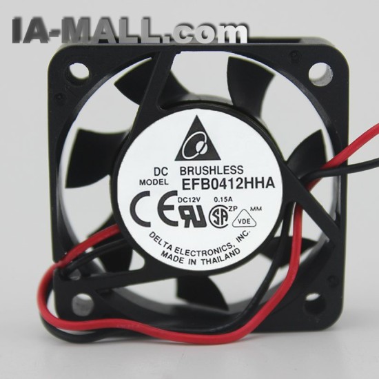 Delta EFB0412HHA DC12V 0.15A 2-pin cooling fan