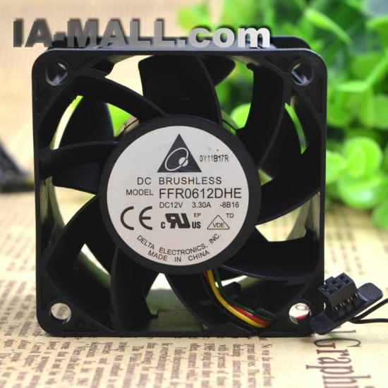 Delta FFR0612DHE DC12V 3.30A 4-wire cooling fan