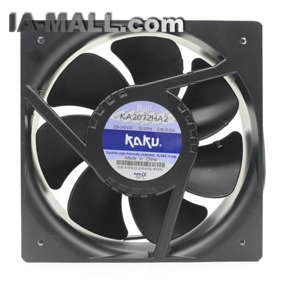 KAKU KA2072HA2 AC220V metal high temperature waterproof fan