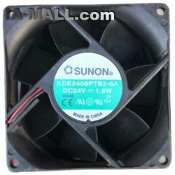 SUNON KDE2408PTB2-6A 24V 3.4W 2-lines cooling fan