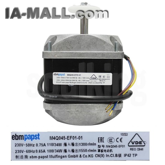 M4Q045-EF01-01 ebmpapst AC Shaded Pole Motor