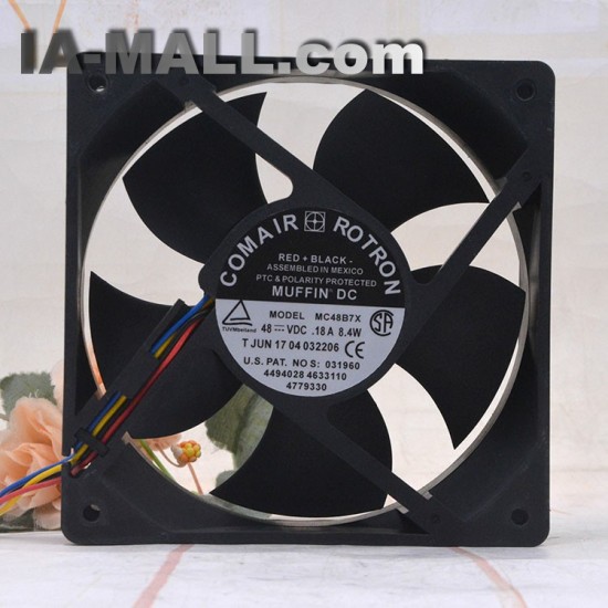 Comair Rotron MC48B7X DC48V 0.18A 8.4W cooling fan