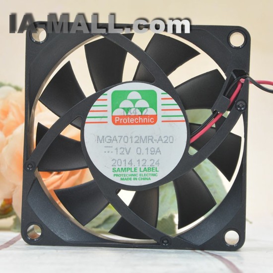 Magic MGA7012MR-A25 DC12V 0.17A 2lines silence cooling fan