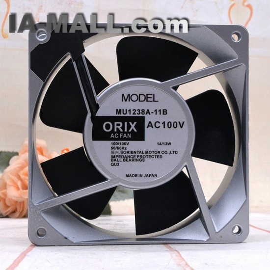 ORIX MU1238A-11B AC 100V 14W 120x120x38mm Server Cooling Fan