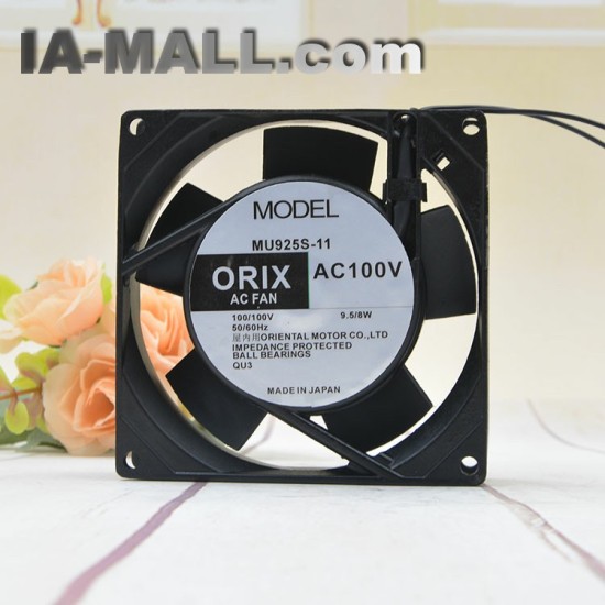 ORIX MU925S-11 AC 100V 9.5/8W 90x90x25mm Server Cooling Fan