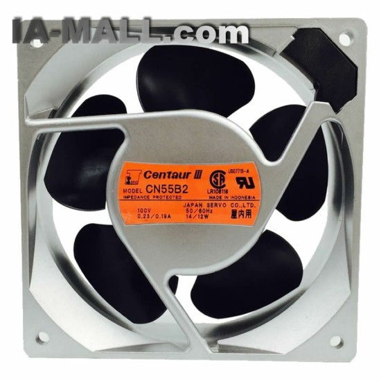 SERVO CN55B2 100V 50/60Hz 0.23/0.19A 14/12W COOLING FAN