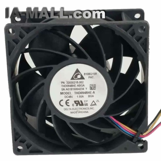 Delta THD0948HE-A DC48V 1.50A 4-wire cooling fan