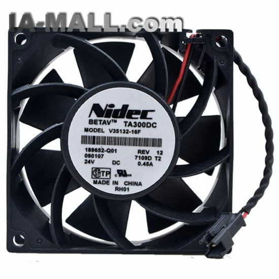 V35132-16F Nidec DC24V 0.45A 8CM Axial Inverter Fan