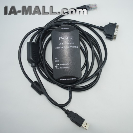 Compatibility Allen Bradley 1747-UIC USB to DH485 PLC Programming Cable