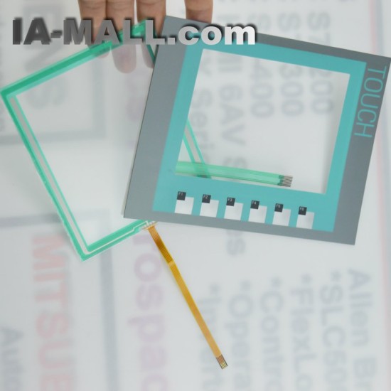 6AV6647-0AC11-3AX0 KTP600 Touch Screen Glass + Membrane Keypad